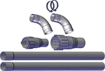 Echo Genuine Oem Replacement Rain Gutter Cleaning Kit # 99944100025X. Fixed Price $81.45.