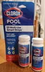 Lot Of 2 Clorox Pool & Spa 50 Multi-use Smart (total 100 Strips) Expired. Fixed Price $19.99.