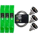 8TEN Blade Spindle Belt Kit For Exmark Lazer Hp 44 Inch Deck 103-2519 103-1183. Fixed Price $175.95.
