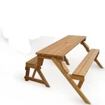 Merry Products MPG-ACT04 Wood Picnic Table Garden Bench-. Fixed Price $198.19.