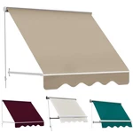 Outsunny Drop Retractable Window Awning Canopy Shade Shelter Arm Manual. Fixed Price $109.99.