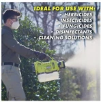 Ryobi One+ 18V Cordless Electrostatic 0.5 Gal. Sprayer (tool Only) P2809BTL. Fixed Price $39.99.