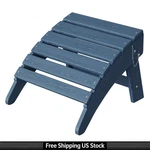 Hdpe Folding Footrest Ottoman All-weather For Adirondack Chair Outdoor. Fixed Price $40.89.