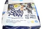 Safe Paw Blue Ice Melt Pet Driveway Sidewalk Parking Lot Snow Remover 22LBS. Fixed Price $53.95.