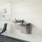 Elkay EZSTL8LC Wall Mount Bi Level Indoor Drinking Fountains- Refrigerated. Fixed Price $725.99.
