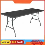 Cosco 6 Foot Premium Folding Table, Black. Fixed Price $61.06.