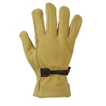 Klutch Grain Cowhide Gloves, Natural Leather, Large. Fixed Price $17.99.