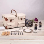 Picnic Time Pioneer Basket Set For Two. Fixed Price $75.00.