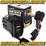 Usb Charger Kit Fits All John Deere Gator Utv Xuv 4X4 4X2 W/wire Harness. Fixed Price $24.99.
