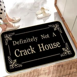 Funny Welcome Definitely Crack House Doormats. Fixed Price $18.46.