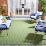 Safavieh Indoor Outdoor CY6919-244 Courtyard Green / Beige Rug. Fixed Price $96.85.