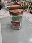 Vintage Acme Little Beaver Glass Jar Foliage Sprayer Garden Insecticide. Fixed Price $11.00.