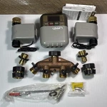 Orbit Model 27625 Automatic Yard Watering Kit System 4 Ports New (no Box). Fixed Price $30.00.