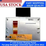 7" Lcd Display LAM070G133A For Jeep Wrangler Unlimited Sport 2018-2022 Cluster. Fixed Price $198.88.