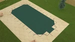 Gli Value X 16'6" 35'6" Grecian W/ Center End Step 4' Green Safety Cover. Fixed Price $799.99.