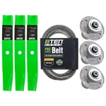 8TEN Deck Kit Blade Spindle Belt For Gravely Zt 1540 1640 1740 Hvz 1840 03498400. Fixed Price $121.95.