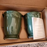 Longaberger At Home Garden Small Vase Set Nib - 31309. Fixed Price $26.25.