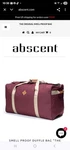 Abscent Smell Proof Xl Duffle Bag Magnum!!!. Fixed Price $99.95.