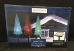 Nib Moonrays 96953 Christmas Trees Solar Holiday Path Light Led Garden Lamps New. Fixed Price $25.00.