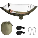Camping Hammock With Mosquito Net, 8.5 X 4.6 Ft Portable Quick Setup Swing Ha.... Fixed Price $45.96.