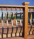32" Deckorators Baroque Baluster Rails - Black (60 Pack). Fixed Price $469.99.