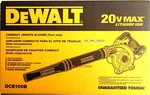 Boxed Dewalt DCE100B Cordless Blower Volt Max Compact Jobsite 100CFM. Fixed Price $119.97.