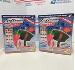 2-PACK Star Shower Ultra 9 Motion Laser Light Projector Christmas Red Green. Fixed Price $44.88.