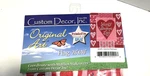 Custom Decor Valentine's Day Patchwork Hearts House Yard Flag Love 28" X 40". Fixed Price $14.99.
