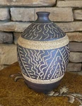 Vintage Egyptian Pottery Vase. Fixed Price $45.00.