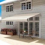 Outsunny 12'X10' Retractable Awning With Manual Crank, Uv & Water-resistant. Fixed Price $158.72.