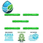 Pack 5 Lasco 1/2" X 6" Poly Cut-off Sprinkler Head Risers Lawn Irrigation. Fixed Price $26.07.