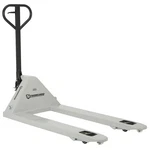 Klutch Pallet Jack, 4400-LB. Capacity, 27IN.W X 48IN.L Fork Size, 7-1/2IN. Lift. Fixed Price $474.99.