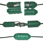 Farm Innovators Cord Connect Lock Water-tight Green Model CC-2. Fixed Price $12.99.