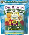 Dr. Earth 70656 1 Lb Natural Wonder Organic Fruit Tree Fertilizer 5-5-2. Fixed Price $21.99.