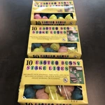 Easter Bunny Blow Mold Stake Lites Outdoor Pathway Yard Vintage Lot Of 3 Tested. Fixed Price $48.99.
