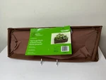 Garden Treasures Wall Trough Planter 24" Canvas Brown New 0035867. Fixed Price $6.00.