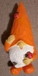 Orange Garden Gnome With Ladybugs Exhart. Fixed Price $18.09.