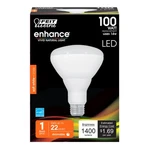 Feit BR30 E26 (medium) Led Bulb Soft White 100 Watt Equivalence. Fixed Price $11.95.