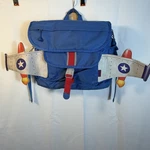Bixbee Rocketflyer Backpack Satchel Kids Water Resistant Reflective Bag W/handle. Fixed Price $14.59.