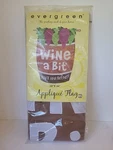 Evergreen Applique Garden Flag "wine Bit You'll Feel Better" New! 28X44". Fixed Price $19.99.