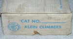 Never Used Klein Tools Pole Climbers W 1-1/2 Inch Gaffs Model CN-1972-AR. Fixed Price $159.99.
