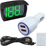 Car Hud Gps Digital Speedometer, Mph With Led Large Font Head Up .... Fixed Price $20.99.