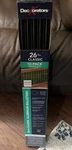 Deckorators 3/4-IN X 26-IN Black Aluminum Round Baluster (10-PACK). Fixed Price $18.00.
