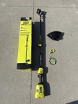 Ryobi One Plus Cordless Battery String Trimmer 18V 15IN P20104VNM. Fixed Price $40.00.