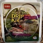 Toro Hose End Drip Kit 53881 19 Pieces Vegetable & Herbs Spring Summer. Fixed Price $22.00.