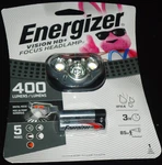 New Energizer HDD32E Vision Hd+ Focus Gray Headlamp 400 Lumens 5 Mode IPX4 Nib. Fixed Price $16.49.
