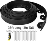 33FT Garden No Dig Landscape Edging Border Kit 2" Tall Flexible Yard Lawn. Fixed Price $19.55.