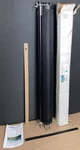 Lifesaver Pool Fence Diy Kit, 4 X 12-FEET, Black No Deck Sleeves. Fixed Price $24.56.