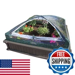 Lifetime 60053 Raised Garden Kit 2 Beds And 1 Early Start Vinyl Enclosure. Fixed Price $258.66.