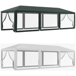 Outsunny 10' X 28' Gazebo Canopy Cover Tent With Removable Walls. Fixed Price $179.99.